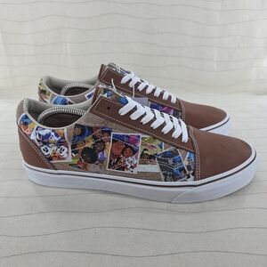 Vans x Disney Mens 100th Scrapbook Old Skool Skate Sneakers Shoes Size 11.5 NEW